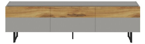Sign TV-állvány, szürke-tölgy, 180 cm