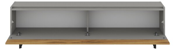 Sign TV-állvány, szürke-tölgy, 180 cm