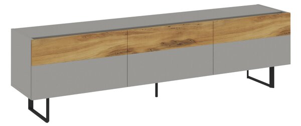 Sign TV-állvány, szürke-tölgy, 180 cm