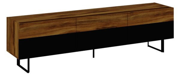 Sign TV-állvány, fekete-tölgy, 180 cm
