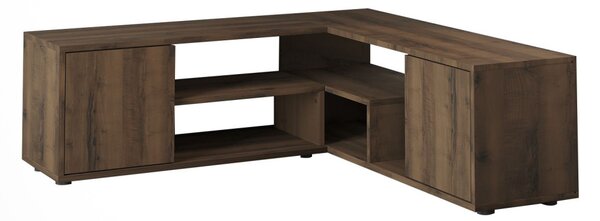 Rosa TV-állvány, antik dió, 120 cm