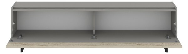 Sign TV-állvány, szürke-travertin, 180 cm