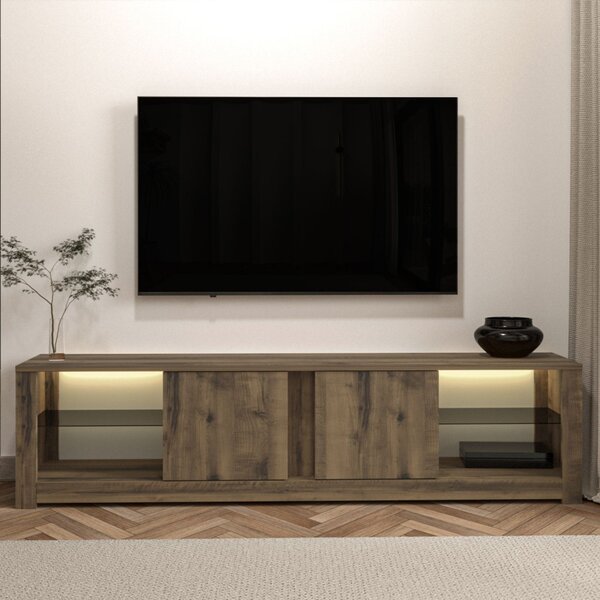 Aydos TV-állvány, tölgy, 180 cm