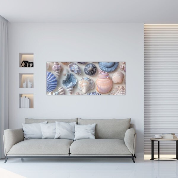 Kép - Kagylógyűjtemény (120x50 cm)