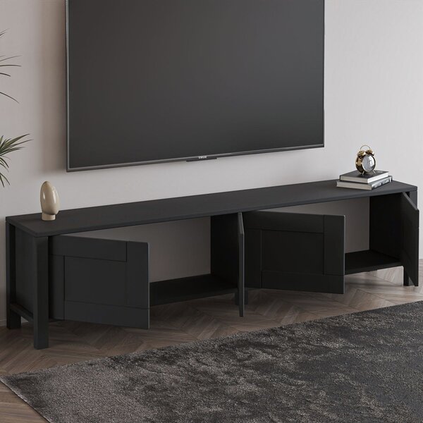 Vachel TV-állvány, antracit, 160 cm