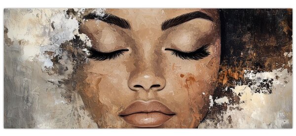 Kép - Női portré (120x50 cm)