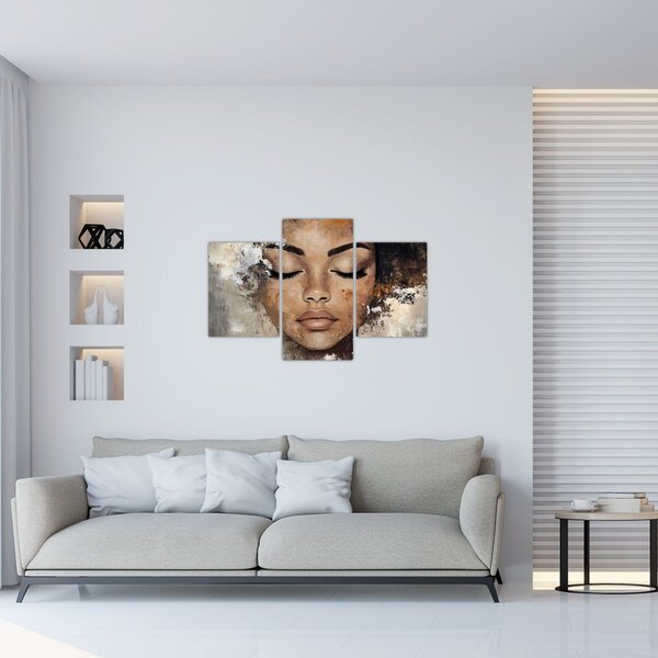 Kép - Női portré (90x60 cm)