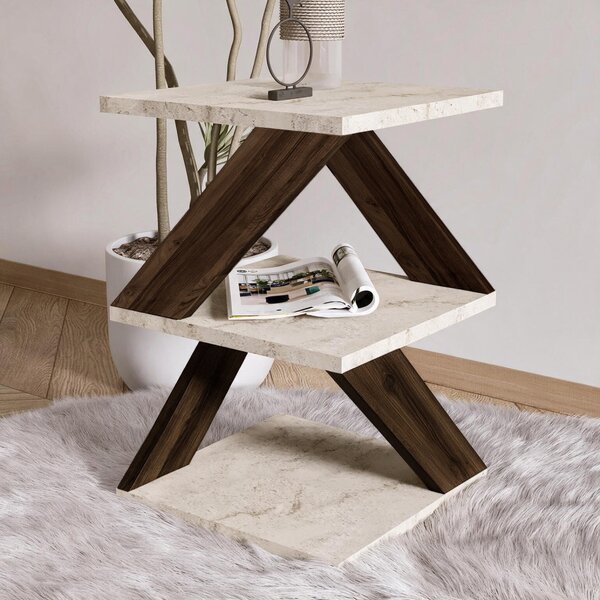Albeni - Travertine, Walnut