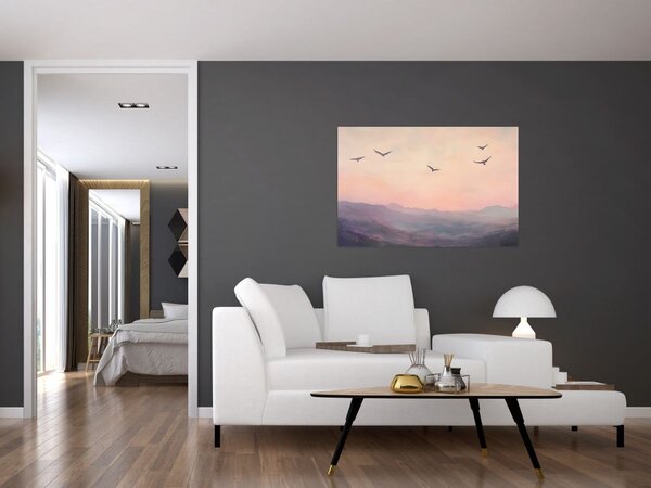 Kép - Madárcsapat II. (90x60 cm)