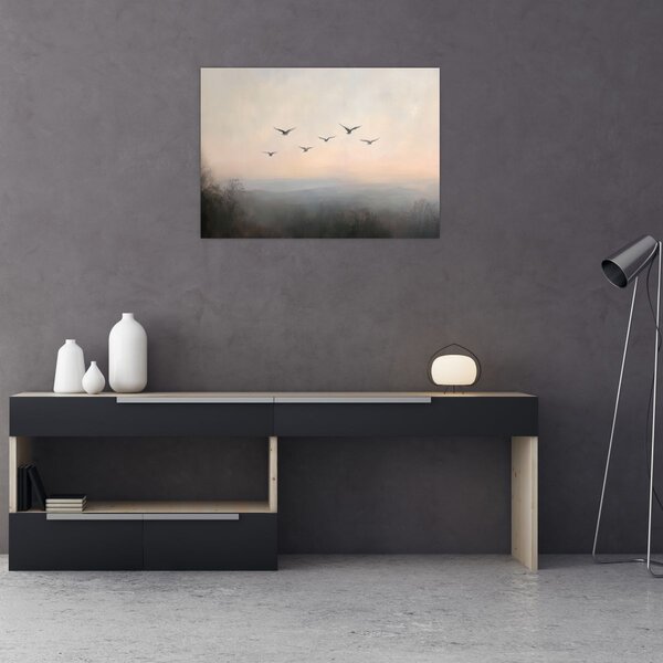 Kép - Madárcsapat (70x50 cm)