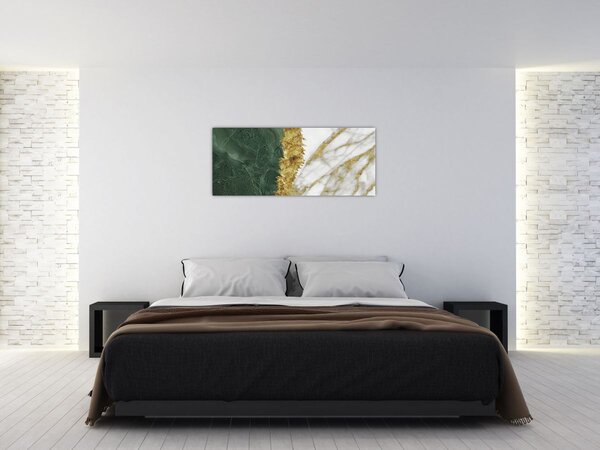Kép - Zöld márvány N⁰1 (120x50 cm)