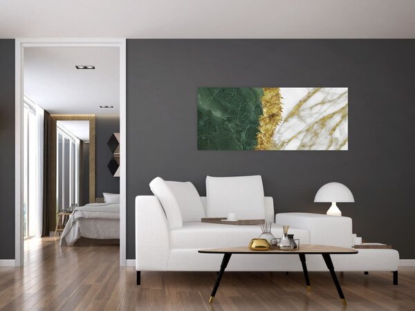 Kép - Zöld márvány N⁰1 (120x50 cm)