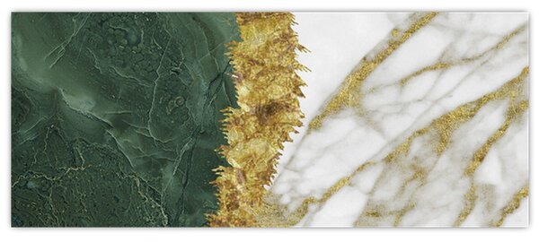 Kép - Zöld márvány N⁰1 (120x50 cm)