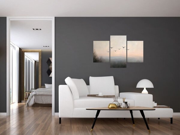 Kép - Madárcsapat (90x60 cm)