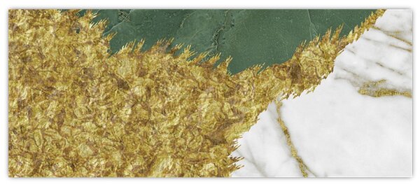 Kép - Zöld márvány N⁰2 (120x50 cm)