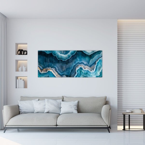 Kép - Akvamarin részlet (120x50 cm)