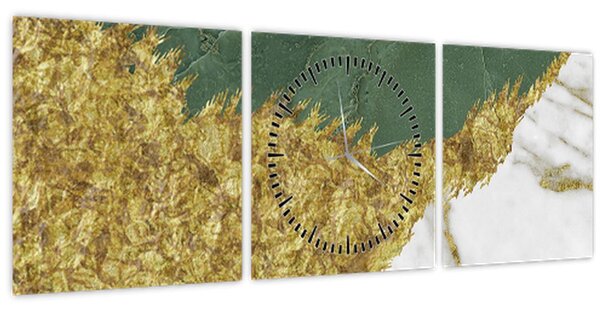 Kép - Zöld márvány N⁰2 (órával) (90x30 cm)