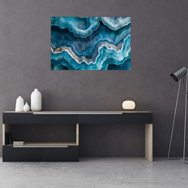 Kép - Akvamarin részlet (90x60 cm)