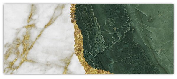 Kép - Zöld márvány N⁰3 (120x50 cm)