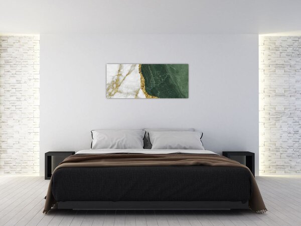 Kép - Zöld márvány N⁰3 (120x50 cm)