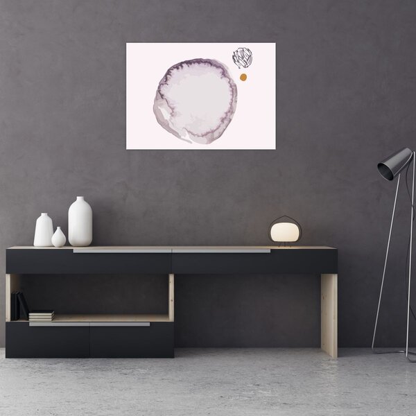 Kép - Lila minimalizmus N⁰4 (70x50 cm)