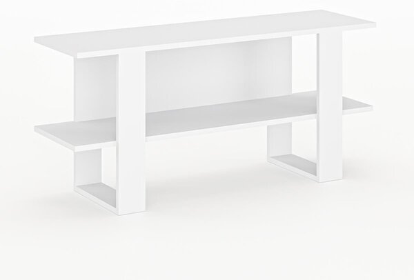 Harta TV-állvány, fehér, 120 cm