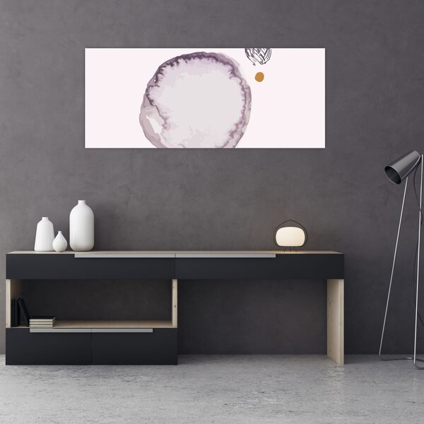 Kép - Lila minimalizmus N⁰4 (120x50 cm)