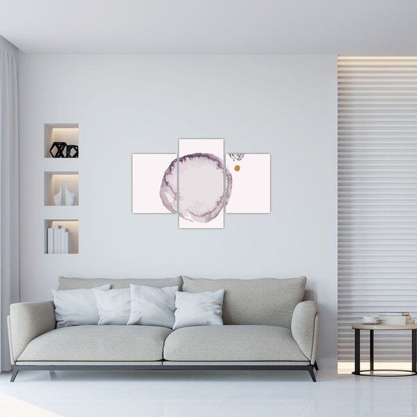 Kép - Lila minimalizmus N⁰4 (90x60 cm)
