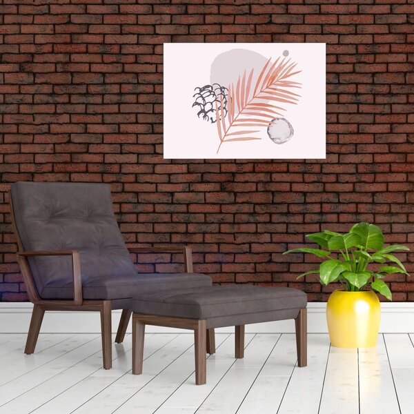 Kép - Lila minimalizmus N⁰3 (70x50 cm)