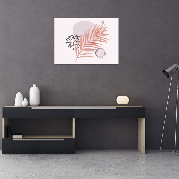 Kép - Lila minimalizmus N⁰3 (70x50 cm)