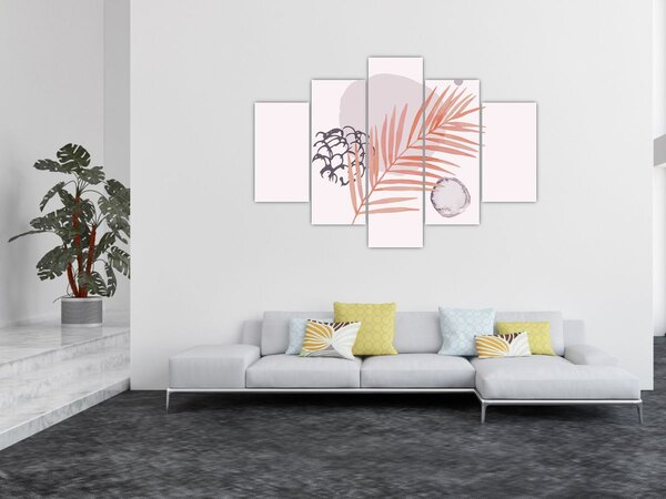 Kép - Lila minimalizmus N⁰3 (150x105 cm)