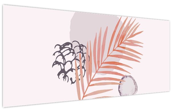 Kép - Lila minimalizmus N⁰3 (120x50 cm)