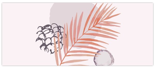 Kép - Lila minimalizmus N⁰3 (120x50 cm)