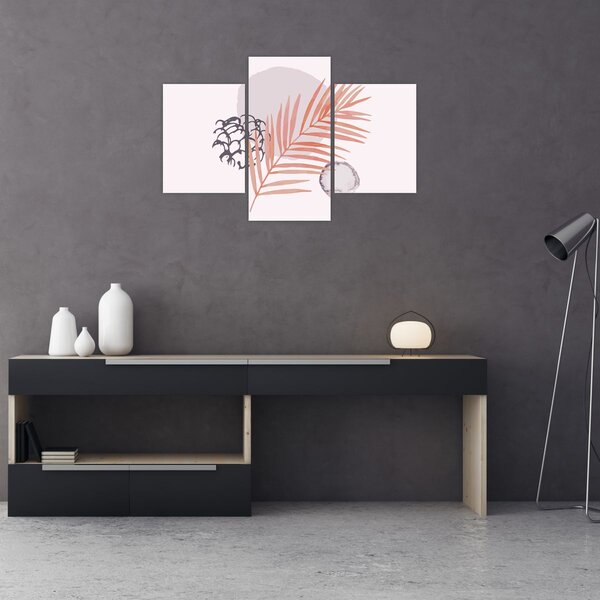Kép - Lila minimalizmus N⁰3 (90x60 cm)