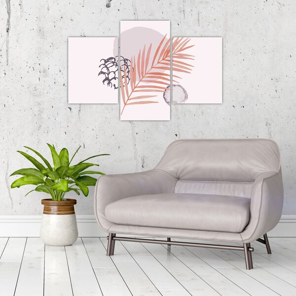 Kép - Lila minimalizmus N⁰3 (90x60 cm)