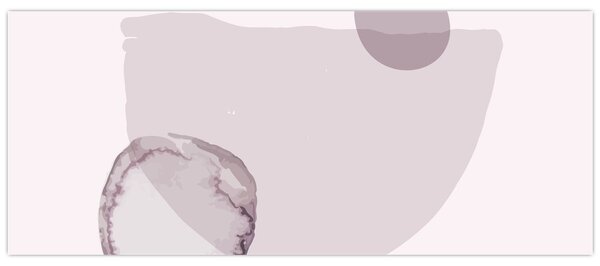 Kép - Lila minimalizmus N⁰2 (120x50 cm)