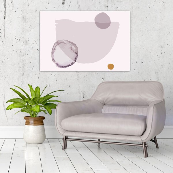 Kép - Lila minimalizmus N⁰2 (90x60 cm)