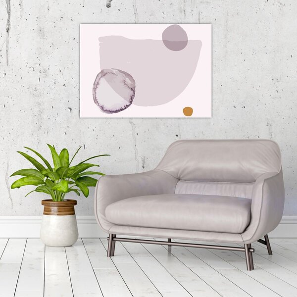 Kép - Lila minimalizmus N⁰2 (70x50 cm)