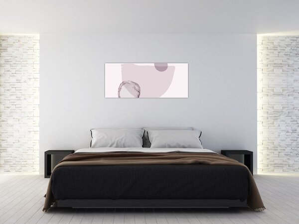 Kép - Lila minimalizmus N⁰2 (120x50 cm)