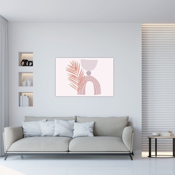 Kép - Lila minimalizmus N⁰1 (90x60 cm)