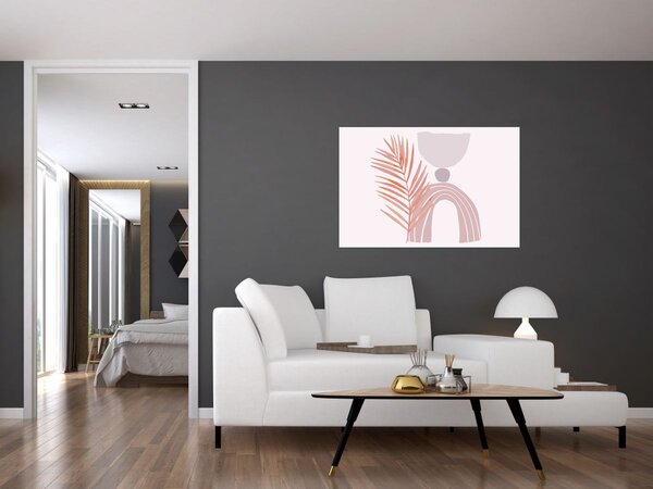 Kép - Lila minimalizmus N⁰1 (90x60 cm)