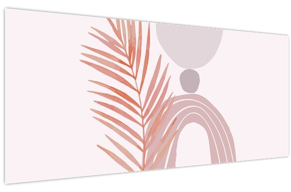 Kép - Lila minimalizmus N⁰1 (120x50 cm)