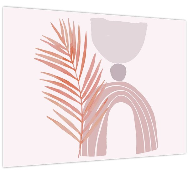 Kép - Lila minimalizmus N⁰1 (70x50 cm)