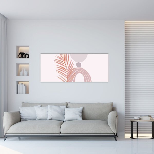 Kép - Lila minimalizmus N⁰1 (120x50 cm)