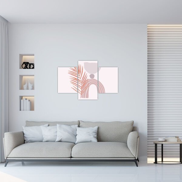 Kép - Lila minimalizmus N⁰1 (90x60 cm)