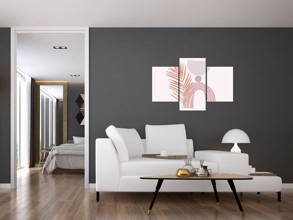 Kép - Lila minimalizmus N⁰1 (90x60 cm)