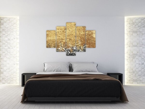 Kép - Arany szerkezet N⁰3 (150x105 cm)