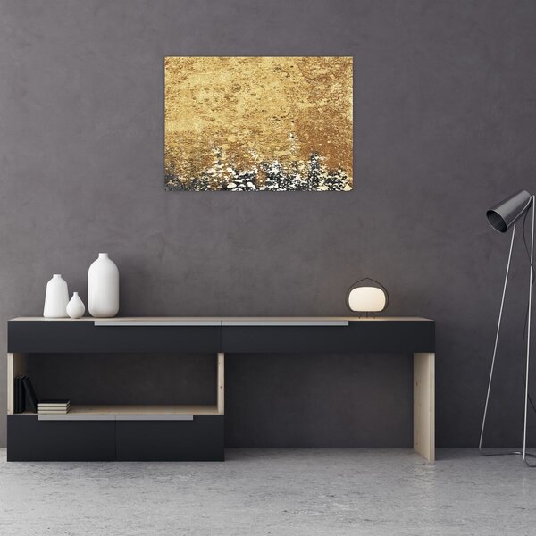 Kép - Arany szerkezet N⁰3 (70x50 cm)