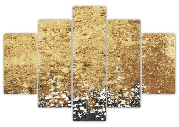 Kép - Arany szerkezet N⁰3 (150x105 cm)