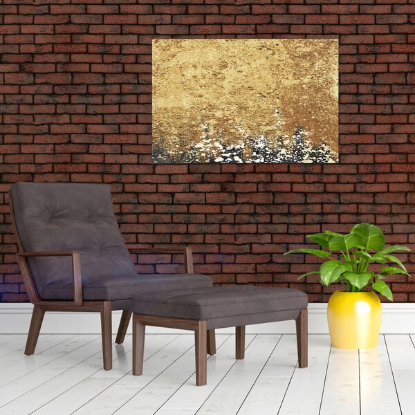 Kép - Arany szerkezet N⁰3 (90x60 cm)